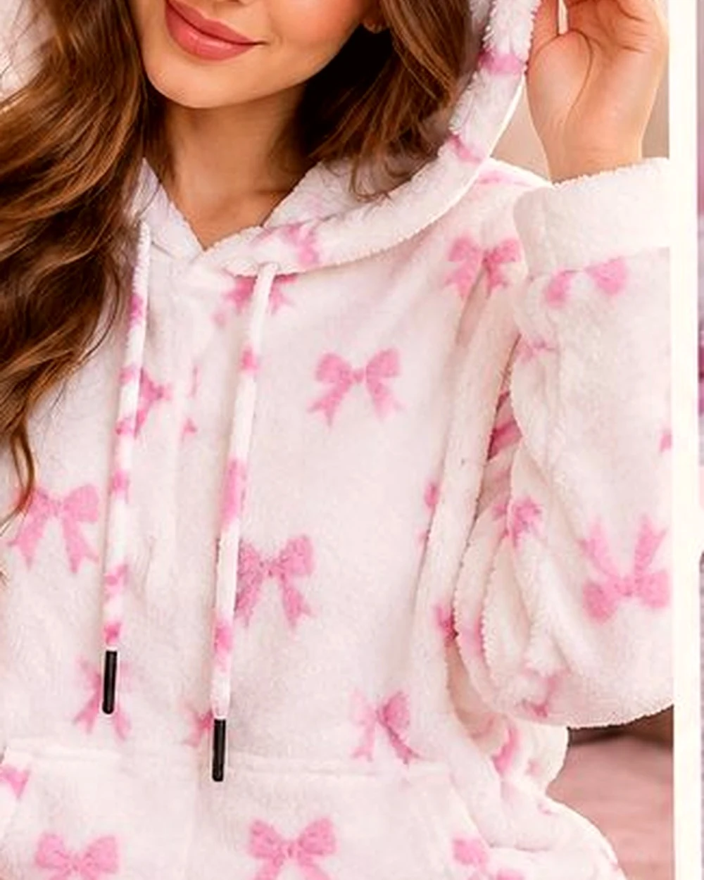 Pijama polar con capucha Angel Cult